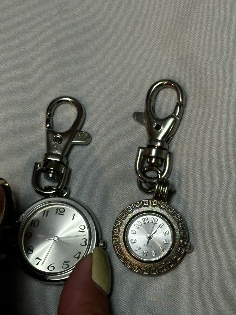 Silver Toned Keychain Watch Bundle - Picture 5 of 6